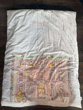 Atelier Choux Paris Baby Toddler Double Sided Quilt Moncaeu / Hot Air Balloon